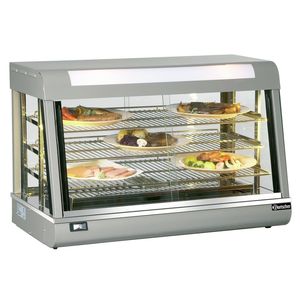 ตู้โชว์อาหารอุ่นร้อน Bartscher Deli พร้อมช่องแช่แข็งและตู้เย็นสำหรับแสดงอาหารและเครื่องดื่ม - Product Image 1