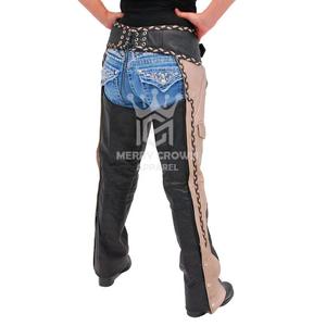 Venta directa de fábrica Chaps de cuero para uso en exteriores Precios razonables Chaps de cuero para uso en exteriores - Product Image 3