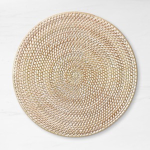 Handicrafts Natural Wedding Rattan Placemat Table Mats Charger Plates <b>Woven</b> Round Seagrass Placemats Vintage for Table Decor - Product Image 6