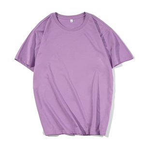 Camisetas en blanco de algodón para hombre de primera calidad de 170gsm, venta al por mayor, Camiseta de algodón 100% con logotipo personalizado estampado unisex en blanco, camiseta lisa para hombre - Product Image 1