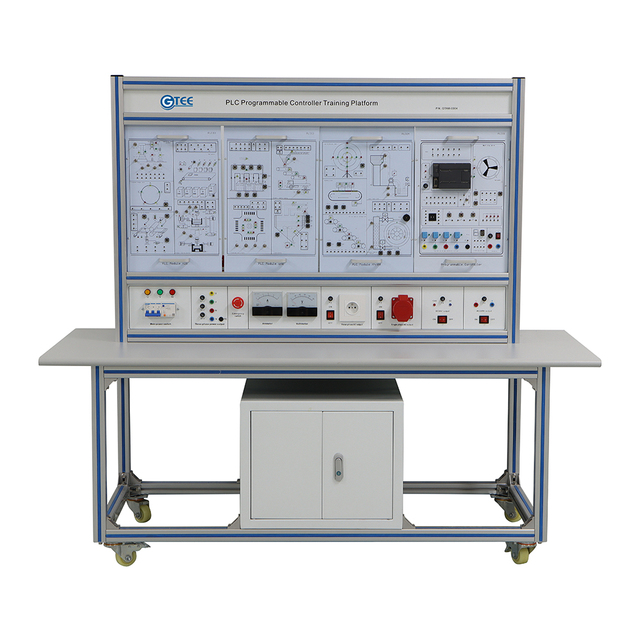 PLC Programmable Controller Training Platform Didactic Equipment Plc Training Kit Mechatronics Trainer