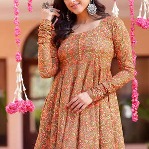 Vestidos estampados de estilo occidental a la moda para mujer a la venta, último diseño, ropa de fiesta, vestidos estampados cómodos para mujer - Product Image 6