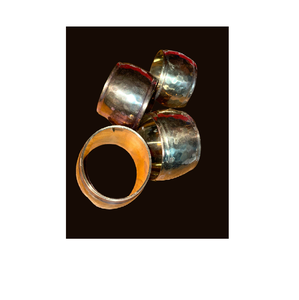 Anillo de latón personalizado para servilletas, soporte hecho a mano para mesa de comedor, decoración de anillos de Metal y tamaño personalizado, precio barato - Product Image 1