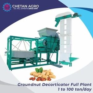 Usine de décorticage d'arachide de qualité commerciale efficace pour le décorticage Usine de séparation du noyau Chetan Agro Made in India Premi - Product Image 4