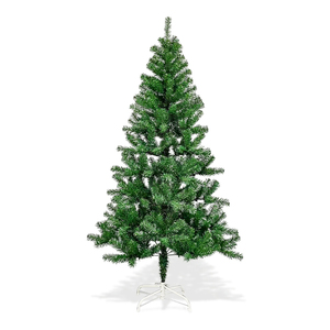 Árbol de Navidad con Ramas Antiarrugas para Decoración de Escenas Festivas de Librerías, 6 pies - Product Image 2