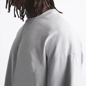 Custom Logo <b>Plain</b> Men <b>T</b>-<b>Shirt</b> High Quality 100% Cotton Slim Fit White and <b>Black</b> Classic Style Streetwear Fashion Tee - Product Image 2