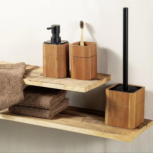 Serro Porte-brosse à dents Bambou Commodités de salle de bain Fournitures de salle de bain Produits fabriqués à partir de stratifié de bambou vietnamien Vente en gros - Product Image 4