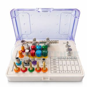 Kit de positionnement d'implants dentaires professionnel avec dilatateur osseux et lames de scie 6 tailles Grande offre Prix d'usine Instruments chirurgicaux - Product Image 3