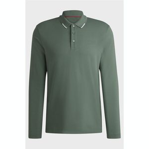 เสื้อโปโลสำหรับผู้ชายเสื้อโปโลผ้าฝ้ายโพลีเอสเตอร์สีพื้นพิมพ์โลโก้ขนาดพิเศษออกแบบได้ตามต้องการ - Product Image 1