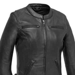 Prix de gros – Dernière collection de vestes en cuir pour femmes en promotion – Tendances actuelles – Meilleur fournisseur – Veste pour femmes en gros - Product Image 4