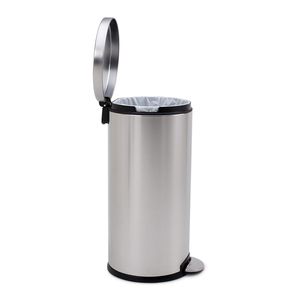 Poubelle en métal brillant de qualité supérieure avec un design lisse, parfaite pour les hôtels, les restaurants, les maisons familiales et les villas - Product Image 6