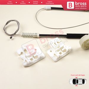 BWR285 Kit de reparación de regulador de ventana puerta delantera izquierda o derecha para X5 E53 2000-2006 51338254911 51338254912 Bross Auto Parts - Product Image 3