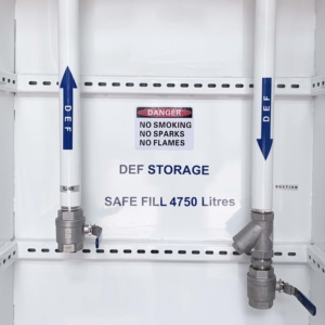 Réservoir de transfert DEF à double paroi auto-étanche 5000 litres avec compartiment de pompage verrouillable, réservoir de stockage <span class=keywords><strong>AdBlue</strong></span>, norme australienne - Product Image 5
