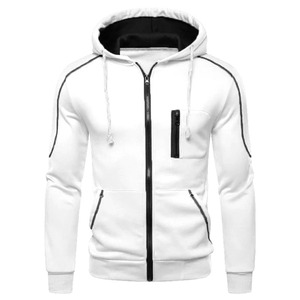 เสื้อโค้ทมีฮู้ดแขนยาวผ้าฟลีซมีกระเป๋าสำหรับฤดูใบไม้ผลิฤดูใบไม้ร่วง - Product Image 1