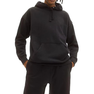 Chándal para hombre, de 2 piezas Sudadera con capucha, conjunto de pantalones cortos deportivos informales con capucha de manga larga - Product Image 5
