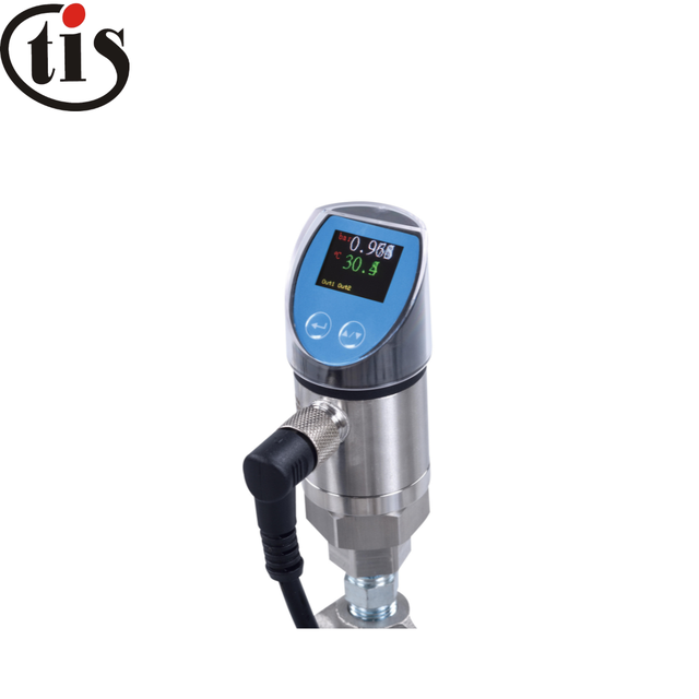 High Quality 0~30bar Pressure Sensor with LCD Display Monitoring the Real-time Data of Pressure and Temperature