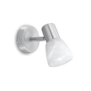 Spot LED faretto E14 metallo montaggio per pareti - Product Image 1