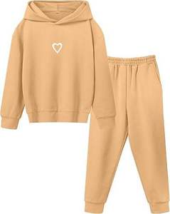 ชุดวอร์มขนแกะ2ชิ้นสำหรับเด็กชุดวอร์มลำลองระบายอากาศได้2025ล่าสุด - Product Image 1