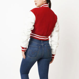 2025แจ็กเก็ตแฟชั่นสำหรับผู้หญิงสไตล์อินเทรนด์เสื้อครอปแขนยาวเสื้อบอมเบอร์เสื้อแจ็คเก็ตสตรี - Product Image 2