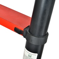 Échelle télescopique double face Kollmax KME5045B-KME5089B, plusieurs tailles de marches, échelle télescopique portable