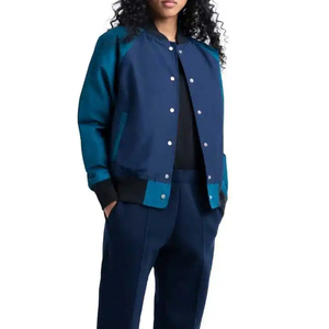 Best Selling Stock outdoor <b>utility</b> classic vintage <b>women</b> varsity <b>jacket</b> breathable casual <b>women</b> varsity <b>jacket</b> - Product Image 6