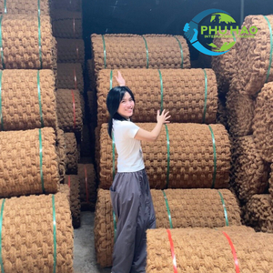 Production de vente chaude PALM MAT / COIR BLANKET Innovation écologique: Couverture en fibre de coco de haute qualité exportée du Vietnam - Product Image 6