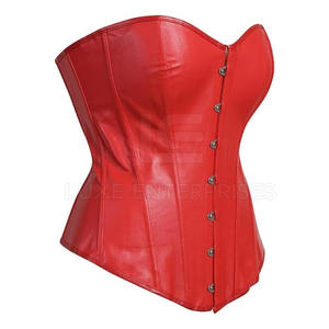 Corset en cuir pour femme, fabriqué en usine, respirant, écologique, de haute qualité, sans couture, personnalisable, taille moyenne - Product Image 4