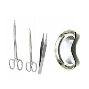 Adison Forcep soporte de aguja Iris Tijera con bandeja de riñón instrumento quirúrgico de acero inoxidable alemán de alta calidad - Product Image 5