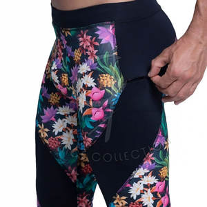 Leggings de sport personnalisables pour entraînement sur toute la longueur pour hommes, vêtements de sport imprimés par sublimation avec leggings emballés - Product Image 4