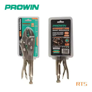 PROWIN Professional Automotive Serve Straight Jaw Locking Plier Good Carpenter Clamp <strong>Vise</strong> <strong>Grips</strong> Curved Jaw Locking Pliers Set - Product Image 2
