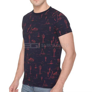 Camiseta de sublimación de ropa de calle para camisetas de algodón de calidad superior Camisetas de tamaño personalizado para hombre - Product Image 5