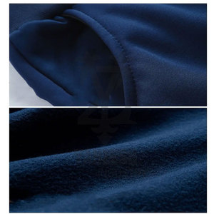 ชุดกีฬาลำลองสำหรับผู้ชายเสื้อวอร์มสีพื้นสำหรับฤดูหนาวชุดออกกำลังกายในฤดูหนาวเป็นมิตรกับสิ่งแวดล้อม - Product Image 5