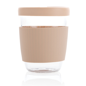 Tazza per bicchieri Ukiyo in vetro borosilicato con coperchio e custodia in Silicone - Product Image 3