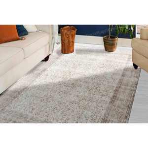 Printed Wool Rug Custom Large Car <b>Mat</b> <b>Bedroom</b> Brown Traditional Nursery Personalized Gifts Patchwork Pattern Eco-Friendly Latex - Product Image 4