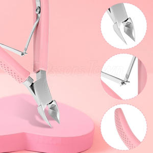 Pince à ongles en acier inoxydable avec prise solide pour la coupe et la marque de précision des ongles - Product Image 3