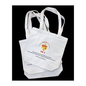 Bolsa de algodón ecológico reutilizable con asas suaves para compras, regalos y transporte diario, bolsa impresa, elegante y duradera - Product Image 4