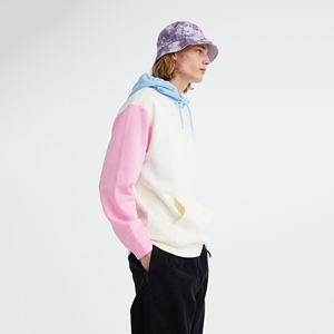 Vente en gros de sweats à capuche pour hommes usine tissu épais épais 320gsm 100% coton sweat à capuche brodé de logo personnalisé pour hommes - Product Image 3