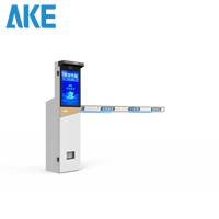 AKE Parking HaoYue Akıllı LPR Erişim Kontrol Makinesi 5MP Kamera QR Kod Tarayıcı Biletsiz Yönetim TCP Gece Görüşlü Alüminyum