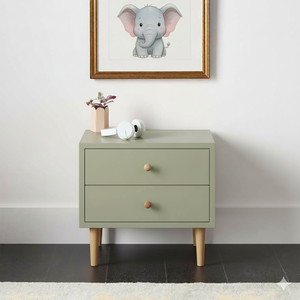 Florence Kids Exclusive Design Wooden <b>Bedside</b> Cabinet Two Drawers Modern Style for Kids Nightstand Living Room Bedroom - Product Image 6