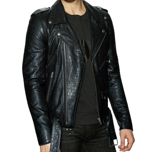 Veste unisexe en cuir de luxe, imperméable, à manches longues, sérigraphiée, toutes saisons, IRSA SPORTS IRSA-05-0621 - Product Image 1