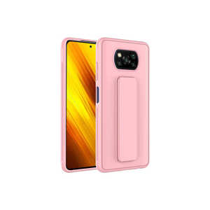 Funda Protectora de Silicona a Prueba de Golpes con Soporte Qstand HRMN para Xiaomi Poco X3 NFC/Pro Poco X4 Pro 5G Redmi 10C - Product Image 1