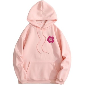 Meilleure vente femmes 100% coton à manches longues épaule pente cou imprimé confortable séchage rapide respirant hiver pull - Product Image 4