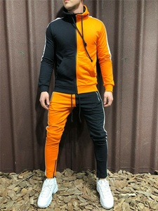 Ensemble Jogging Homme Évasé OEM Personnalisable Ensemble Deux Pièces Pantalon de Jogging Évasé Streetwear Pantalon de Jogging et Sweat à Capuche Ensemble de Survêtement pour Homme - Product Image 3