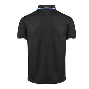 Polos con cremallera de un cuarto para hombre, polos de golf atléticos con cremallera de manga corta, ropa deportiva, polos de algodón 100% de talla grande OEM - Product Image 3