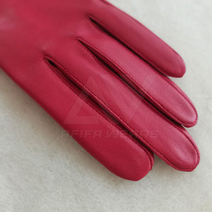 Gants en cuir de bonne qualité fabriqués à la mode Vente chaude 2024 Gants en cuir de mode Meilleur prix - Product Image 4