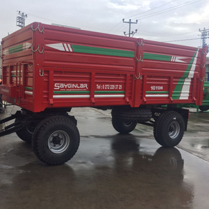 Trailer Đôi Trục Phía Sau Tipping Từ Thổ Nhĩ Kỳ 10 Tấn Tipping Trailer Cho Trang Trại - Product Image 1