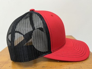 Rouge/noir Vietnam Made Real 112 forme vierge camionneur maille casquette de sport Polyester été Style occidental Ski chapeaux - Product Image 4