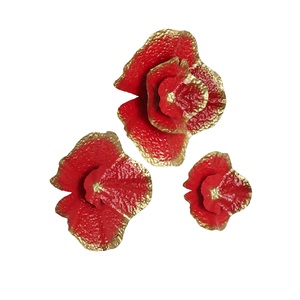 Arte de pared de hierro Art Deco de lujo moderno, decoración personalizada de Metal para el hogar, diseño de interiores, patrón Horizontal para primavera - Product Image 3