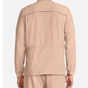 Cómodo peso ligero nuevo Diseño etiqueta privada mujeres Scrub chaqueta de calidad superior hombres Scrub chaqueta - Product Image 5