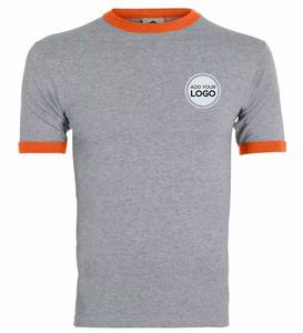 เสื้อยืดสีเทาเฮเทอร์เสื้อยืดผ้าฝ้ายริงเกอร์100% เสื้อยืดผ้าฝ้ายริงสปิน100% เสื้อยืดผ้าฝ้าย - Product Image 6